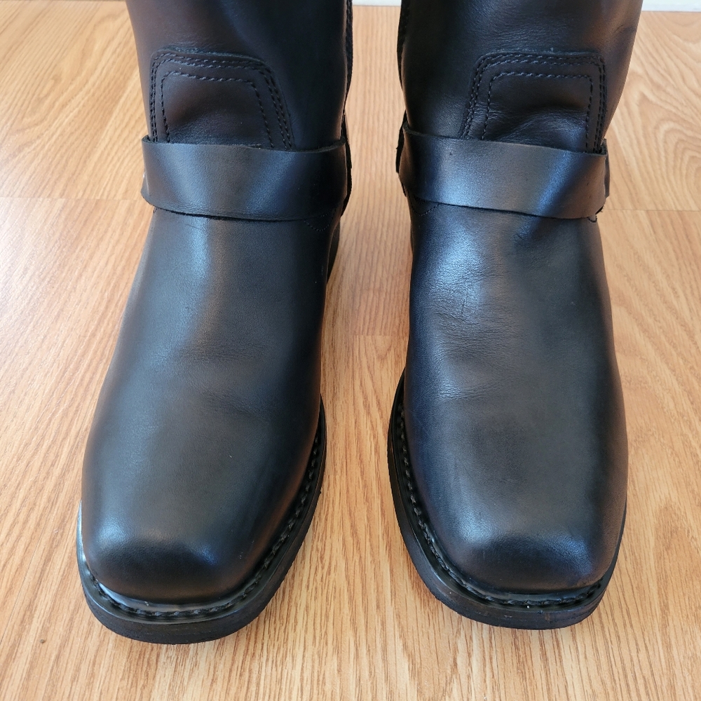 Harley-Davidson Men's Hustin Waterproof Harness Moto Biker Boots  Black Size 10. - Picture 11 of 16